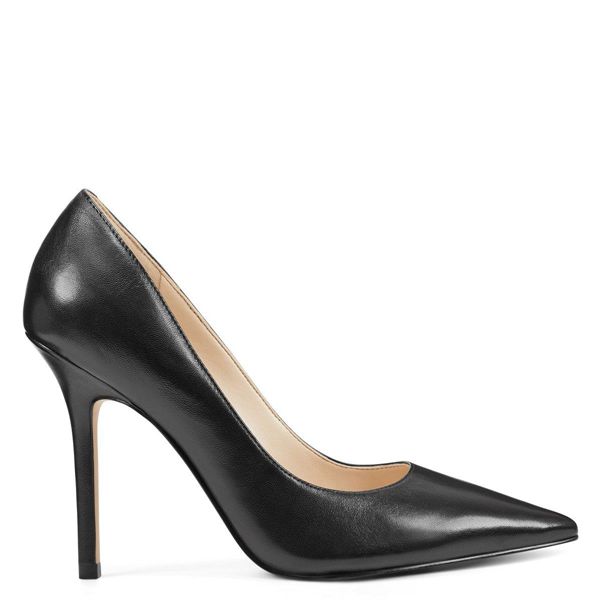 Nine West Bliss Pointy Toe Black Pumps | South Africa 96T50-6N65